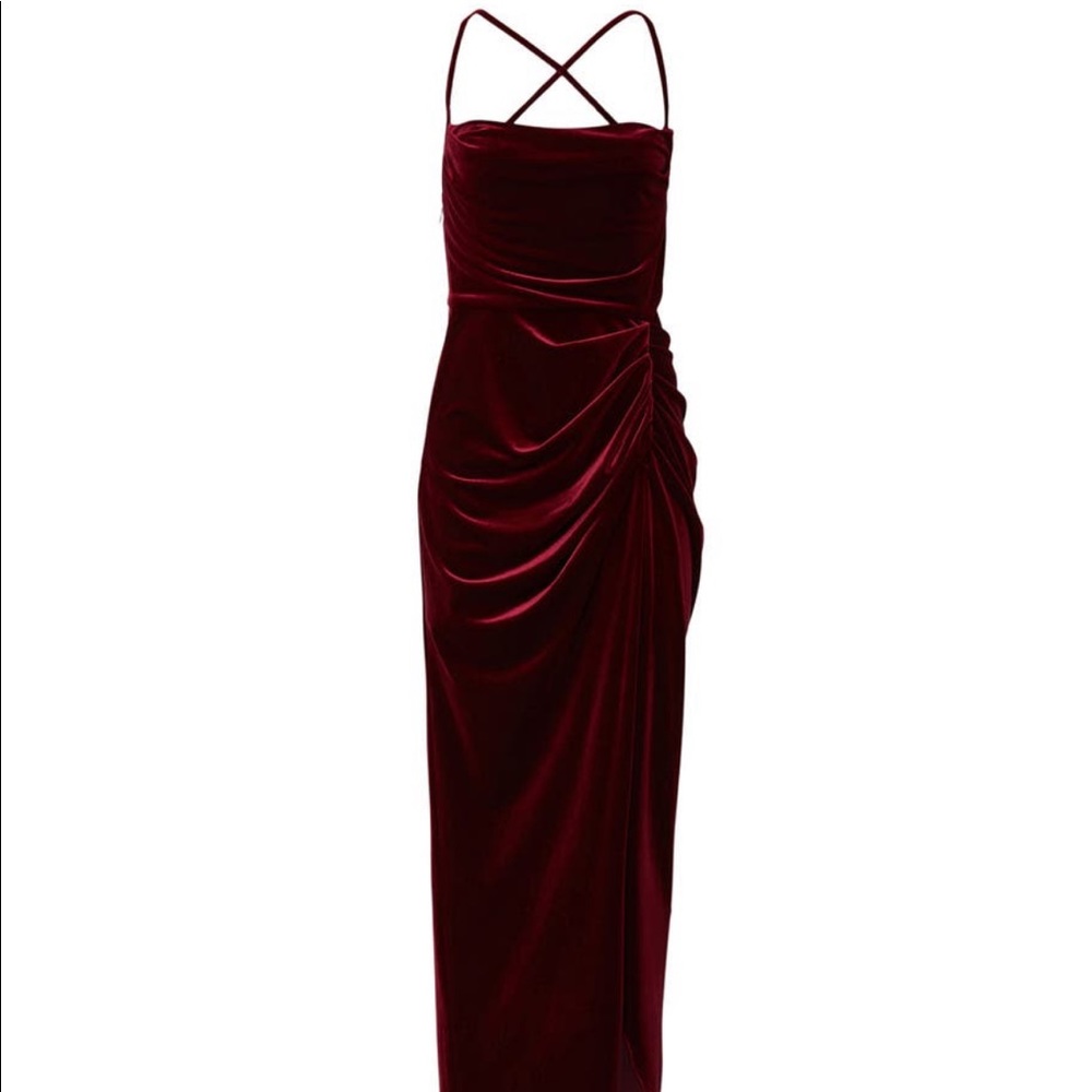 Amanda Uprichard Jasalina velvet gown